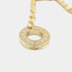 Bvlgari Parentesi Necklace 18k Yellow Gold Gold Metal