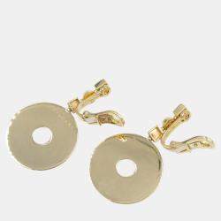 Bvlgari Lucia Earrings 18k Yellow Gold Gold Metal