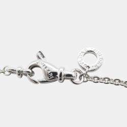 Bvlgari B-zero1 Necklace 18k White Gold White Gold Silver Metal