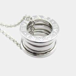 Bvlgari B-zero1 Necklace 18k White Gold White Gold Silver Metal