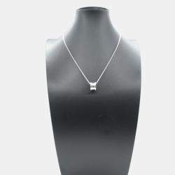 Bvlgari B-zero1 Necklace 18k White Gold White Gold Silver Metal