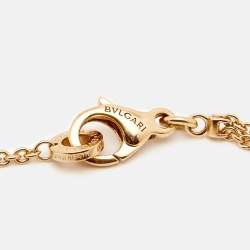 Bvlgari Bvlgari Mother of Pearl Diamond 18K Rose Gold Bracelet