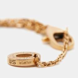 Pre Owned Bvlgari Divas' Dream Mother of Pearl 18k Rose Gold Bracelet SM