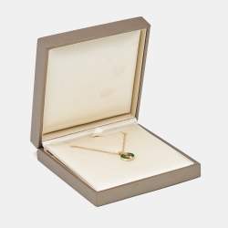 Bvlgari Bvlgari Malachite Diamond 18k Rose Gold  Necklace