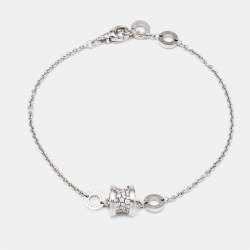 Bvlgari B.Zero1 Diamonds 18k White Gold Bracelet ML