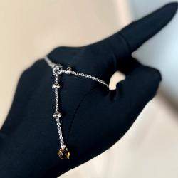Bvlgari 18K White Gold Multicolor Gemstone Divas’ Dream Pendant Necklace