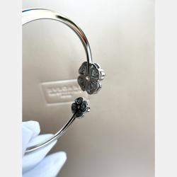 Bvlgari 18K White Gold Diamond Fiorever Bracelet 