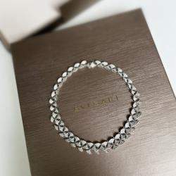 Bvlgari 18K White Gold, Diamond Layered Divas’ Dream Necklace