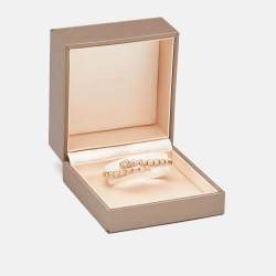 Bvlgari Serpenti Viper Diamonds 18k Rose Gold Bracelet M