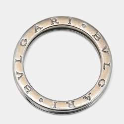 Bvlgari B.Zero1 1-Band 18k White Gold Ring Size 62