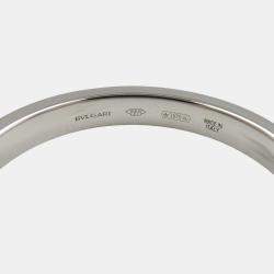 Bvlgari Platinum Fedi Band Ring EU 60