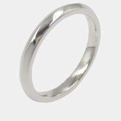Bvlgari Platinum Fedi Band Ring EU 60