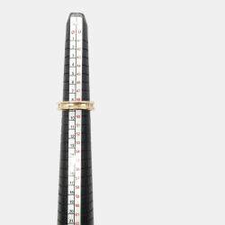 Bvlgari 18K Rose Gold B.Zero1 Band Ring EU 49