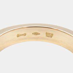 Bvlgari 18K Rose Gold, Diamond Bvlgari Bvlgari Ring EU 54