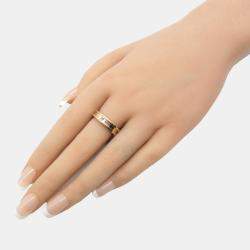Bvlgari 18K Rose Gold B.Zero1 Band Ring EU 51