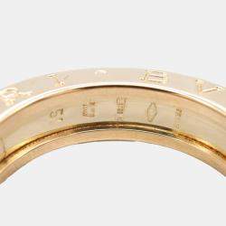Bvlgari 18K Rose Gold B.Zero1 Band Ring EU 51