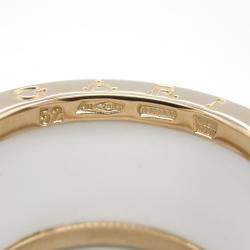 Bvlgari 18K Rose Gold and Ceramic B.Zero1 Band Ring EU 52