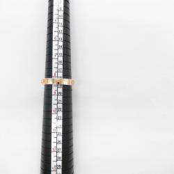 Bvlgari 18K Rose Gold, Diamond Bvlgari Bvlgari Band Ring EU 57