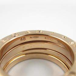 Bvlgari 18K Rose Gold B.Zero1 Band Ring EU 48
