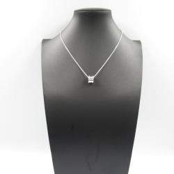 Bvlgari 18K White Gold B.Zero1 Pendant Necklace
