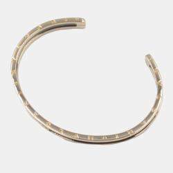 Bvlgari 18K Rose Gold and Ceramic B.Zero1 Cuff Bracelet