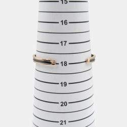 Bvlgari 18K Rose Gold and Ceramic B.Zero1 Cuff Bracelet