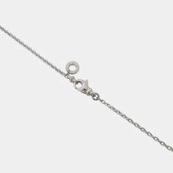 Bvlgari 18K White Gold Chain Necklace