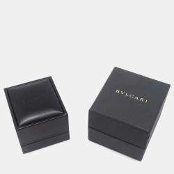 Bvlgari 18K Rose Gold and Diamond Serpenti Viper Ring Size L