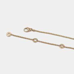 Bvlgari 18k Rose Gold B.Zero1 Ceramic Pendant Necklace