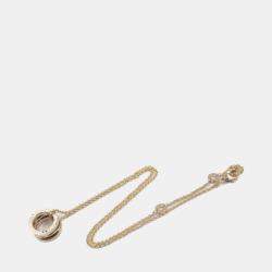 Bvlgari 18k Rose Gold B.Zero1 Ceramic Pendant Necklace