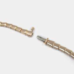 Bvlgari 18K Rose Gold Diamond Serpenti Viper Necklace