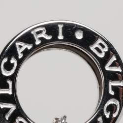 Bvlgari B.Zero1 18k White Gold Pendant Necklace