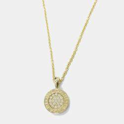 Bvlgari 18K Yellow Gold Diamond  Bvlgari Necklace