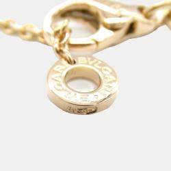 Bvlgari 18K Rose Gold Diamond Bvlgari Bvlgari Pendant Necklace