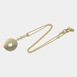 Pre Owned Bvlgari 18K Yellow Gold Lucia Pendant Necklace