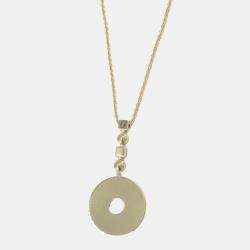 Pre Owned Bvlgari 18K Yellow Gold Lucia Pendant Necklace