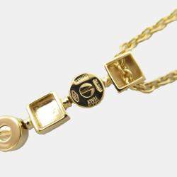 Pre Owned Bvlgari 18K Yellow Gold Lucia Pendant Necklace