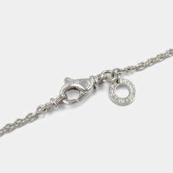 Bvlgari 18K White Gold B.Zero1 Pendant Necklace