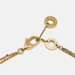 Bvlgari Divas' Dream Mother of Pearl 18k Yellow Gold Charm Bracelet ML