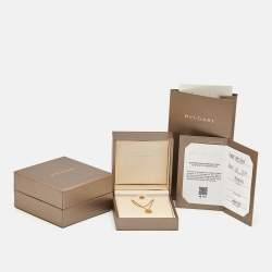 Bvlgari Divas' Dream Mother of Pearl 18k Yellow Gold Charm Bracelet ML