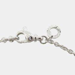 Bvlgari 18K White Gold Small B.zero1 Pendant Necklace