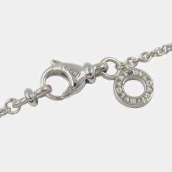 Bvlgari 18K White Gold Small B.zero1 Pendant Necklace