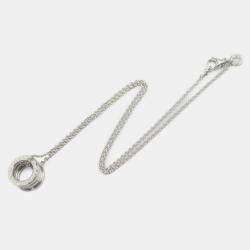 Bvlgari 18K White Gold Small B.zero1 Pendant Necklace