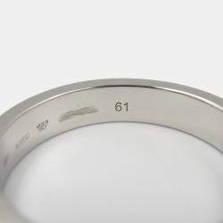 Bvlgari MarryMe Platinum Band Ring EU 61