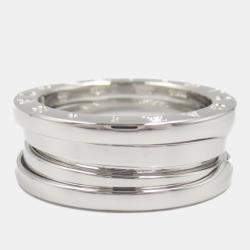 Bvlgari 18K White Gold B-Zero1 Ring EU 52