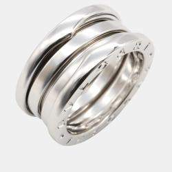 Bvlgari 18K White Gold B-Zero1 Ring EU 50