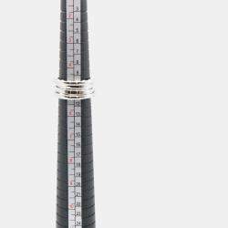 Bvlgari 18K White Gold B-Zero1 Ring EU 50