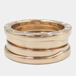 Bvlgari B.Zero1 18K Rose Gold Band Ring EU 51
