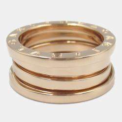 Bvlgari B.Zero1 18K Rose Gold Band Ring EU 51