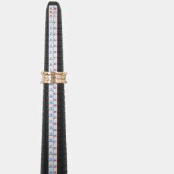 Bvlgari B.Zero1 18K Rose Gold Band Ring EU 51